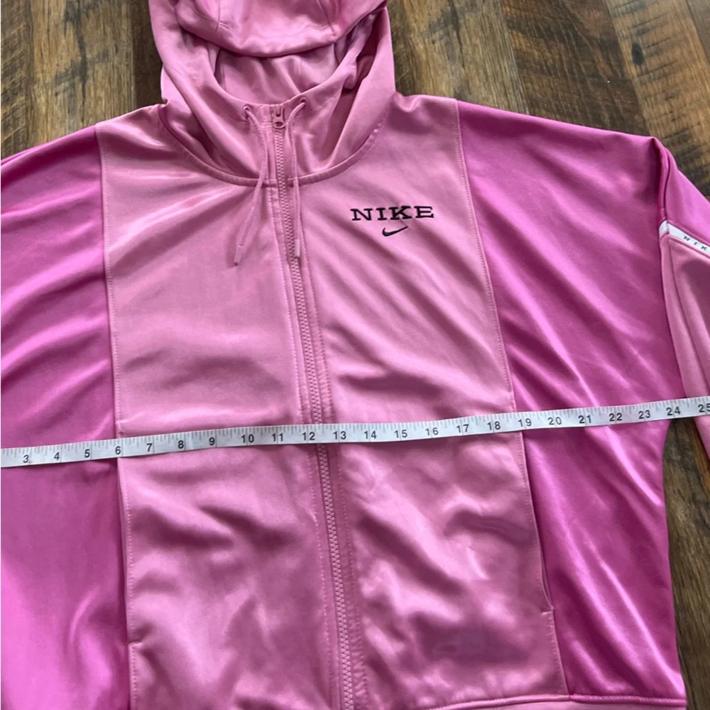 Nike BubbleGum Pink Zip-up Hooded Track Jacket - Picture 6 of 12